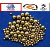 High quality 9.525mm 12.7mm 15.875mm 25.4mm 35mm 42mm 53mm solid brass ball