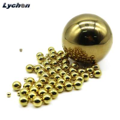 decorative gold plated brass beads for jewelry