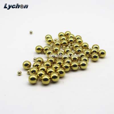 Manufacture price decoration 4mm 5mm 6mm solid brass ball